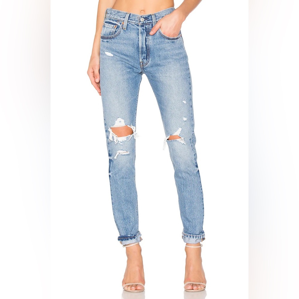 Levi’s 501 skinny in Old Hangout